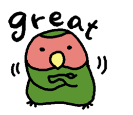Momiji(parakeet) sticker #5632641