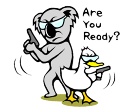 The long-faced KOALA Part6 sticker #5632644