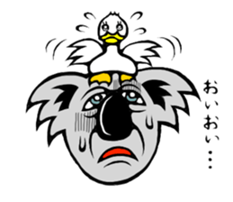 The long-faced KOALA Part6 sticker #5632656