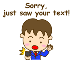 Suave Suit Guy (conversation set) sticker #5632846