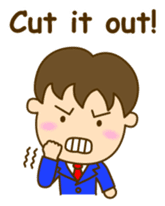 Suave Suit Guy (conversation set) sticker #5632850