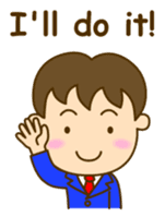 Suave Suit Guy (conversation set) sticker #5632856