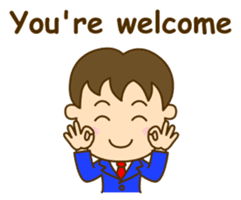 Suave Suit Guy (conversation set) sticker #5632861