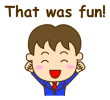 Suave Suit Guy (conversation set) sticker #5632866