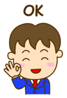 Suave Suit Guy (conversation set) sticker #5632867