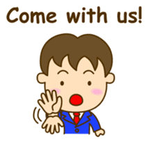 Suave Suit Guy (conversation set) sticker #5632870