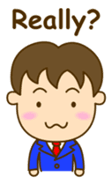 Suave Suit Guy (conversation set) sticker #5632873