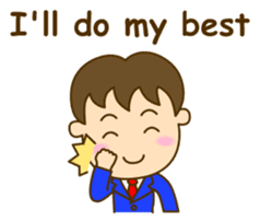 Suave Suit Guy (conversation set) sticker #5632874