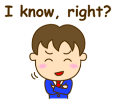 Suave Suit Guy (conversation set) sticker #5632875