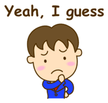 Suave Suit Guy (conversation set) sticker #5632881