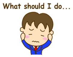 Suave Suit Guy (conversation set) sticker #5632883