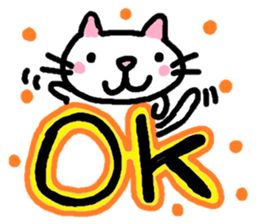 Cat friends of coto-chan sticker #5633008
