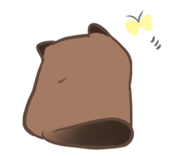 a rest raccoon dog sticker #5633051