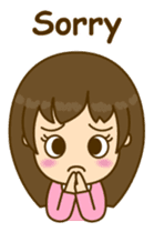 Cute Peppy Girl sticker #5633325