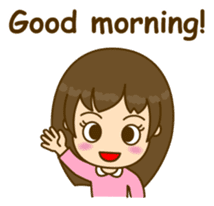 Cute Peppy Girl sticker #5633328