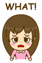 Cute Peppy Girl sticker #5633331