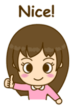 Cute Peppy Girl sticker #5633332