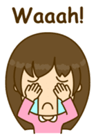 Cute Peppy Girl sticker #5633338