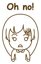 Cute Peppy Girl sticker #5633339