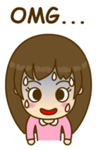 Cute Peppy Girl sticker #5633340