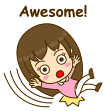 Cute Peppy Girl sticker #5633341