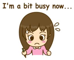 Cute Peppy Girl sticker #5633344