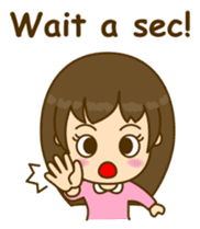 Cute Peppy Girl sticker #5633347