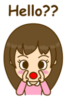 Cute Peppy Girl sticker #5633355