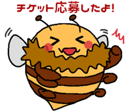 Bee concert sticker #5633644