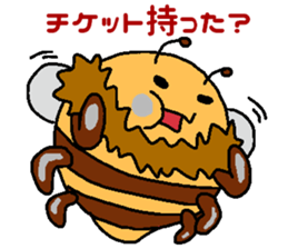 Bee concert sticker #5633650