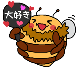 Bee concert sticker #5633662