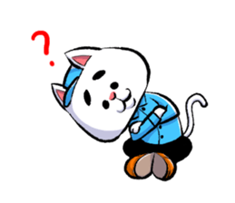 cat working sticker #5633710