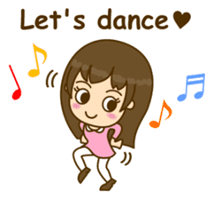 Cute Peppy Girl (conversation set) sticker #5633727