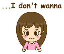 Cute Peppy Girl (conversation set) sticker #5633733