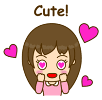 Cute Peppy Girl (conversation set) sticker #5633736