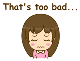 Cute Peppy Girl (conversation set) sticker #5633741