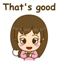 Cute Peppy Girl (conversation set) sticker #5633746