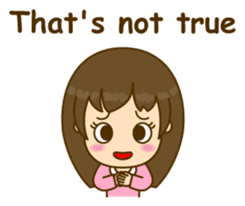 Cute Peppy Girl (conversation set) sticker #5633759