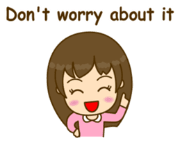 Cute Peppy Girl (conversation set) sticker #5633760