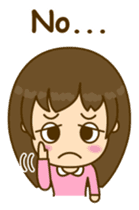 Cute Peppy Girl (conversation set) sticker #5633762