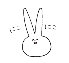 pyon pyon usagi chan sticker #5633944