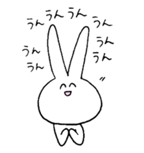 pyon pyon usagi chan sticker #5633945