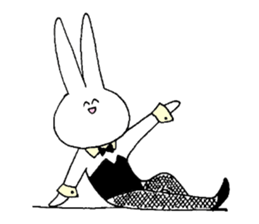 pyon pyon usagi chan sticker #5633954