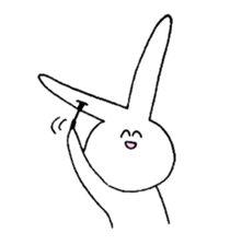 pyon pyon usagi chan sticker #5633957