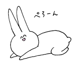 pyon pyon usagi chan sticker #5633958