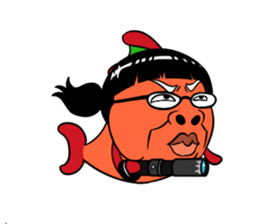 FishMan! sticker #5633979