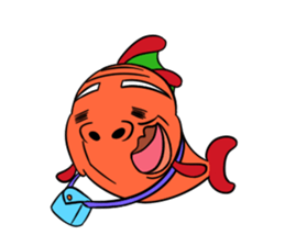 FishMan! sticker #5633996