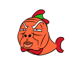 FishMan! sticker #5633998