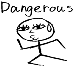 Trouble Stick sticker #5634405