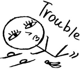 Trouble Stick sticker #5634443